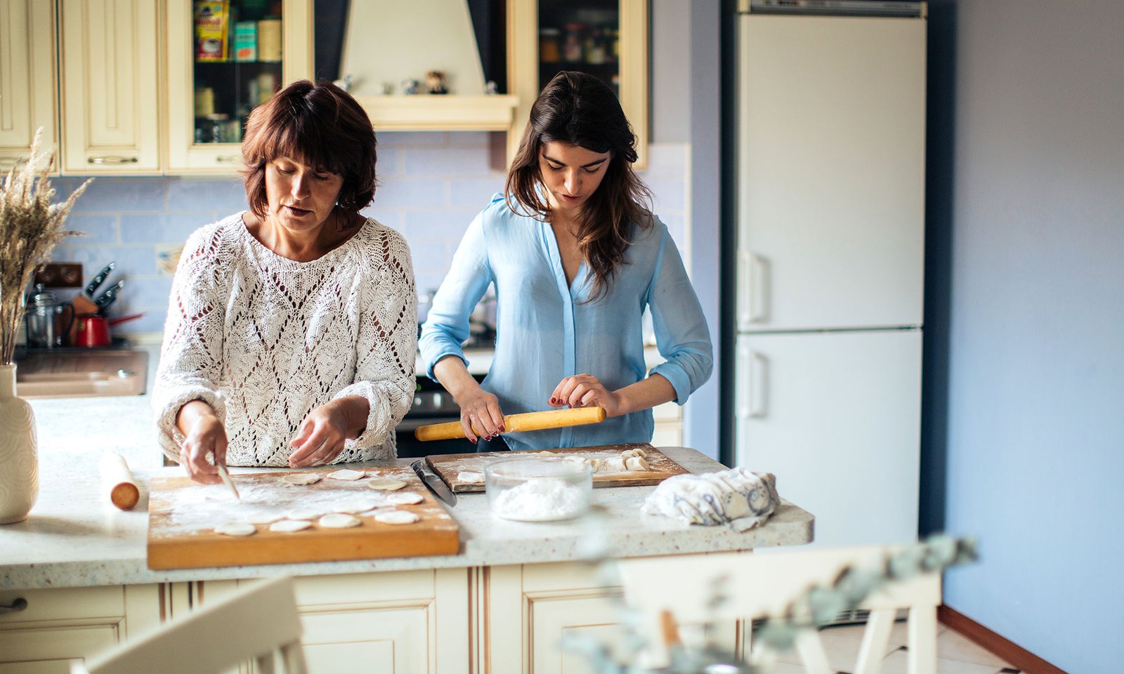 Mother and daughter